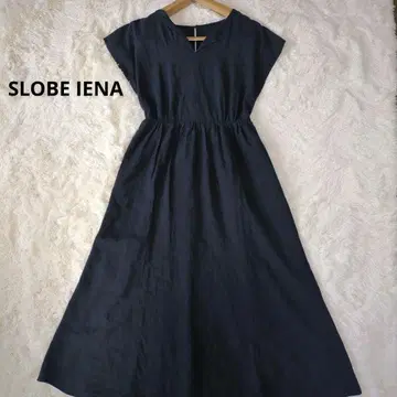 슬로브 이에나 SLOBE IENA 반팔 원피스 린넨