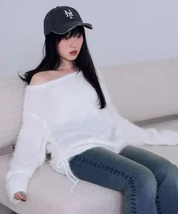 Heather 드로스트 재기 니트