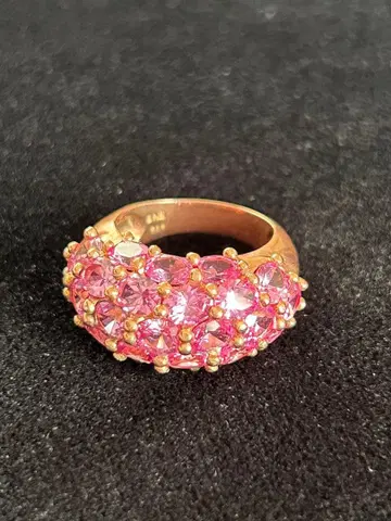 SWAROVSKI 스와로브스키 핑크 반지