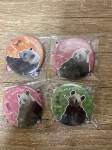 어드벤처 월드 팬더 리멤버 캔뱃지 묶음