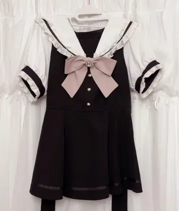 LIZLISA 세일러 카라 셋업