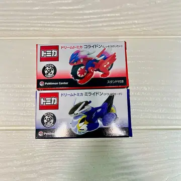 [ 새상품 ] 포켓몬 x 토미카 콜라이돈 미라이돈 미니카 2종 세트