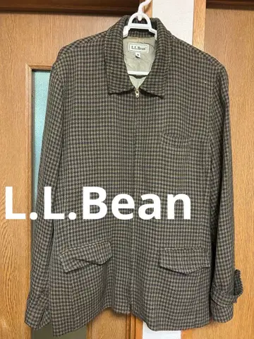L.L.Bean 체크 무늬 집업 자켓 18