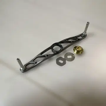 리브 크랭크 120 건메탈 핸들 시마노 플레이트 너트