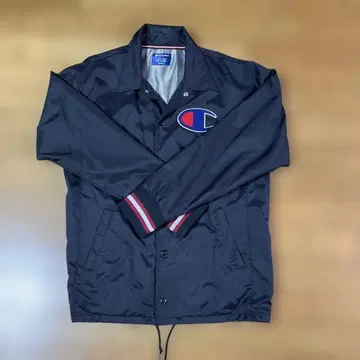 Champion 네이비 나일론 자켓