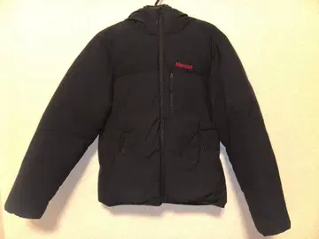 Marmot 후드 부착 블랙 다운 자켓