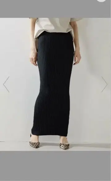Whim Gazette 블랙 타이트 스커트