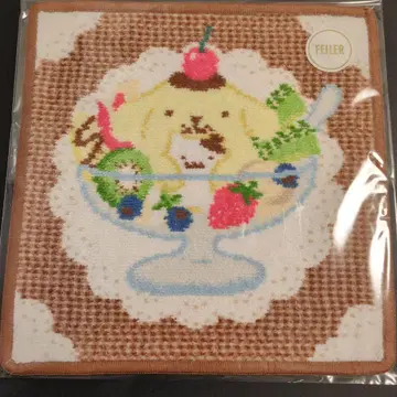 한정판 미사용 새상품 페이 폼폼푸딩 손수건 타월 추첨 판매