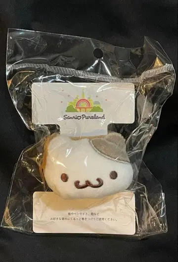 산리오 퓨로랜드 한정판 팀 푸딩 마스코트 패치 밴드 머핀