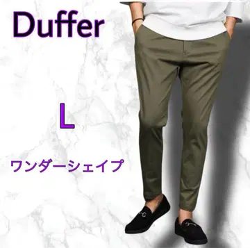DUFFER 더퍼 팬츠 원더쉐이프 스키니 카키 L