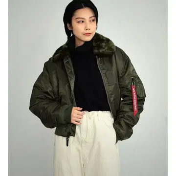 알파 인더스트리즈 B-15 여성용 S [새상품] 자켓 블루종