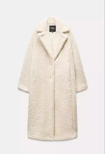 ZARA 자라 보아 코트 테디 베어 코트