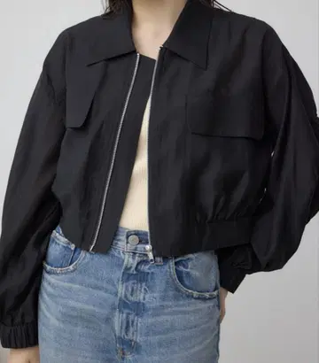 아줄바이마우지 숏 블루종