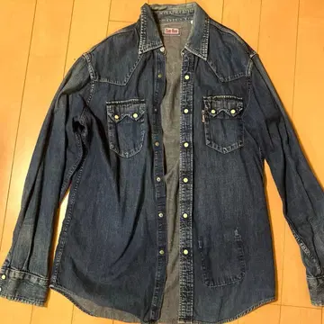 블루블루 BLUE BLUE 데님 웨스턴 셔츠
