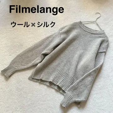 Fijmelangde 필메랑제 니트 울 실크 루즈핏