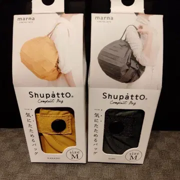 Shupatto 컴팩트 에코백 M 사이즈 세트 SUMI&KARASHI