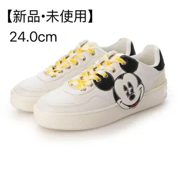 [ 새상품 미사용 ] 데시구알 미키마우스 스니커즈