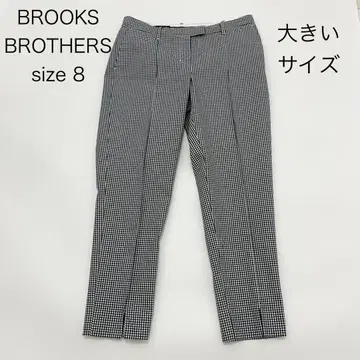 새상품급 Brooks Brothers 깅엄 체크 치노 팬츠 8 빅 사이즈