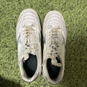 미즈노 모나르시다 축구화 화이트/실버
