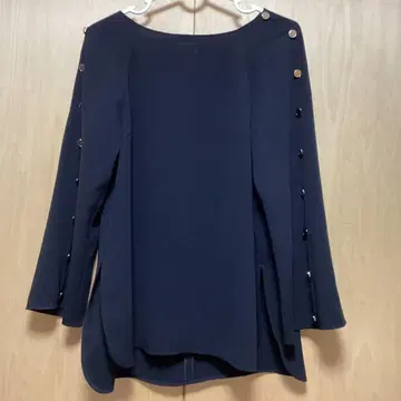 ANAYI 긴팔 블라우스 블랙 38 일본제
