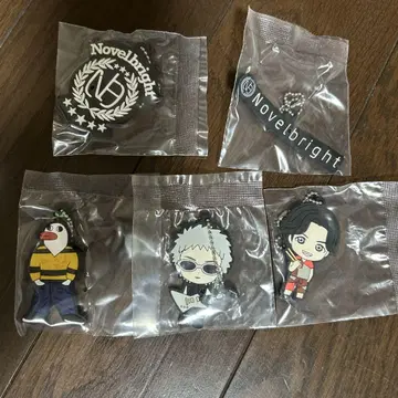 Novelbright 캡슐 러버 마스코트 5개 세트
