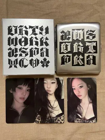 aespa Dirty Work Case ver. B&N 닝닝