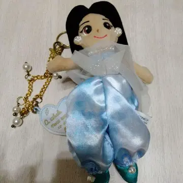 디즈니 스토어 알라딘 재스민 인형 배지 키링
