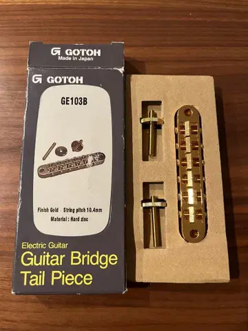 GOTOH GE103B 브릿지 골드 인치 규격