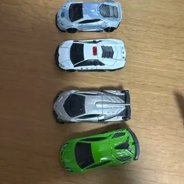 토미카 람보르기니 경찰차 4대 세트