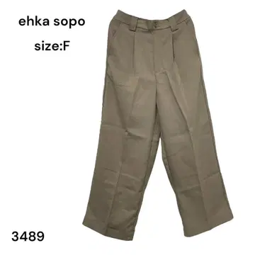 ehka sopo 에카 소포 팬츠 캐주얼 FREE 허리밴딩