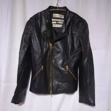 Bark Tannage 나노 유니버스 블랙 라이더 자켓 36