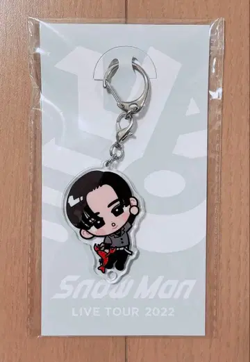메구로 렌 아크릴 키링 스노우 칠 Snow Man