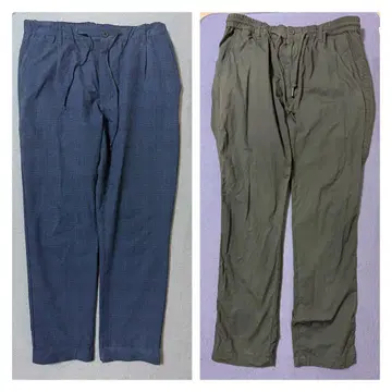 BEAMS HEART 남성 바지 2장 세트