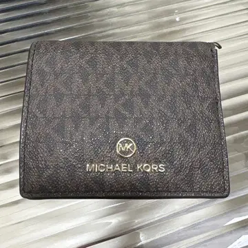 MICHAEL KORS 접이식 지갑 브라운