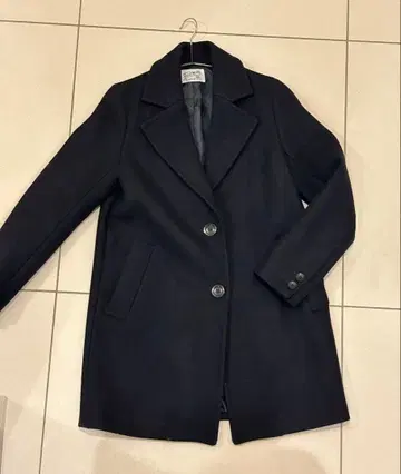 Ford Mills 네이비 체스터 코트