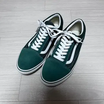 [ 컨디션 최상 ] VANS 올드스쿨 그린 27cm