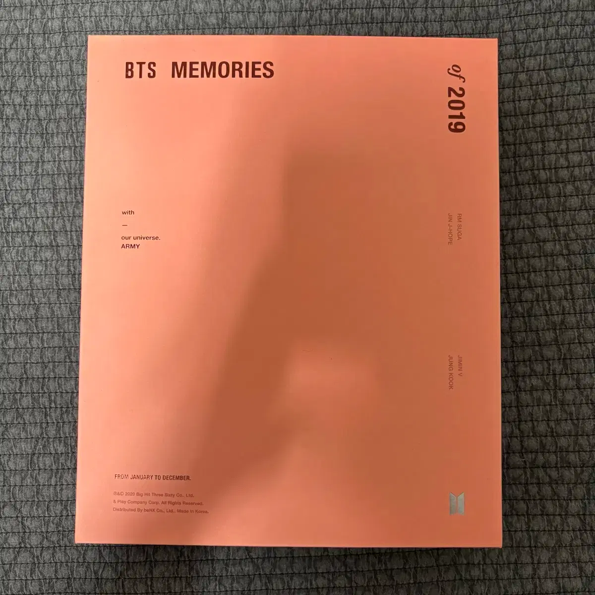 Bangtan Boys Bts 2019 Memories DVD Memories