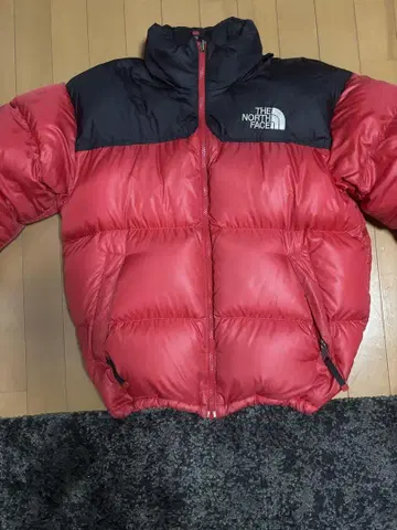 THE NORTH FACE 다운 자켓 레드/블랙
