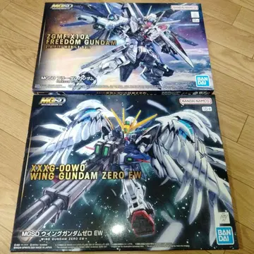 MGSD 윙건담 제로 EW & MGSD 프리덤 건담 세트 새상품