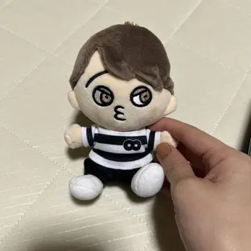 스트라이프 봉제 인형 마스코트
