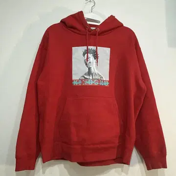 King Gnu 화이트 후드티 XL