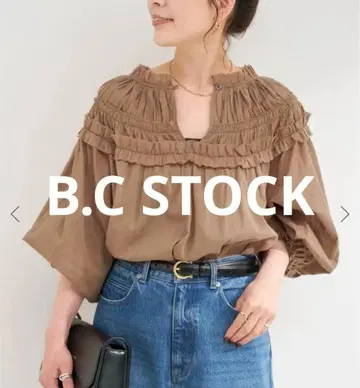 B.C STOCK 보일 2WAY 개더 블라우스