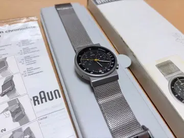 Braun AW 70 손목시계 쿼츠 블랙