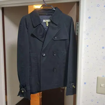 UNITED ARROWS 네이비 트렌치코트