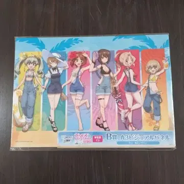 걸즈 앤 판처 WEB 복권 B상 비주얼 패널 집합 디자인