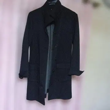 MAYSON GREY 블랙 체스터 코트