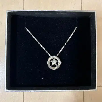 새상품 페스타리아 사다마츠 주주 우대 목걸이 별