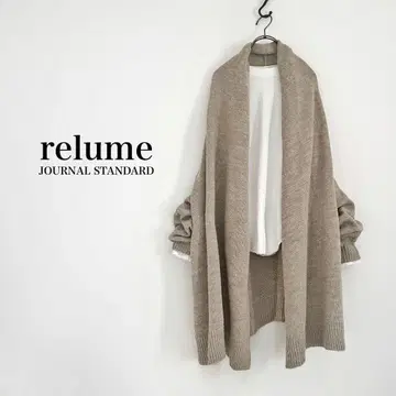 JOURNAL STANDARD relume 알파카 혼방 니트 가디건
