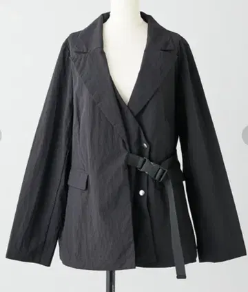 SUM1 STYLE 벨트 부착 테일러드 자켓