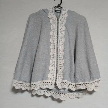 [돌리걸 바이 안나수이] 레이스 판초풍 후드티 사이즈 2